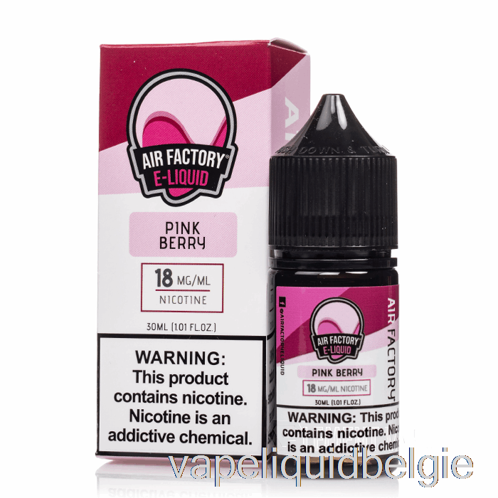 Vape België Roze Bes - Luchtfabriekszouten - 30ml 18mg